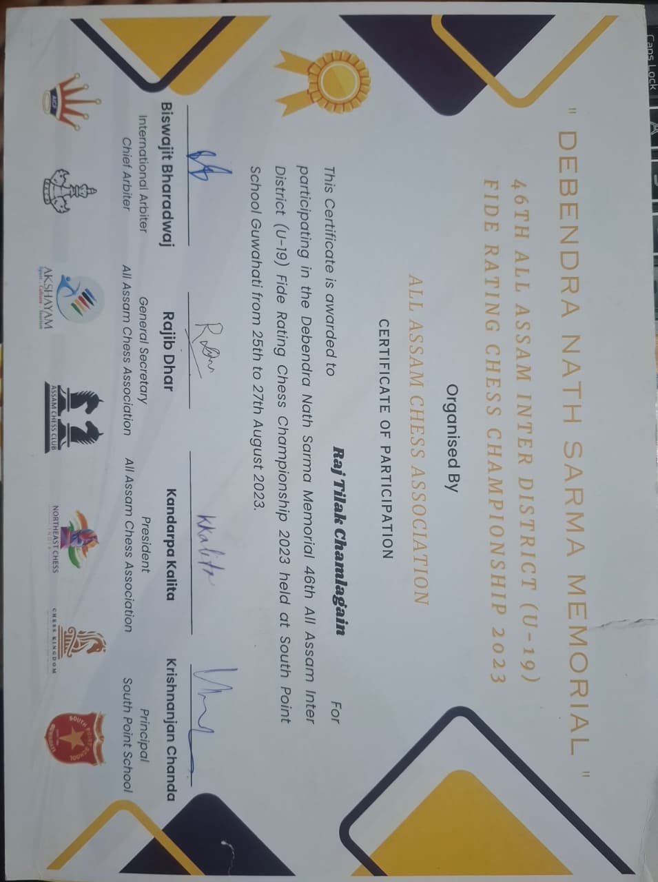 Interdistrict Chess